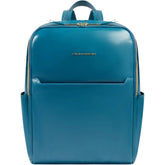 Piquadro - Zaino da lavoro porta pc 14 pollici Blue Square, Ottanio